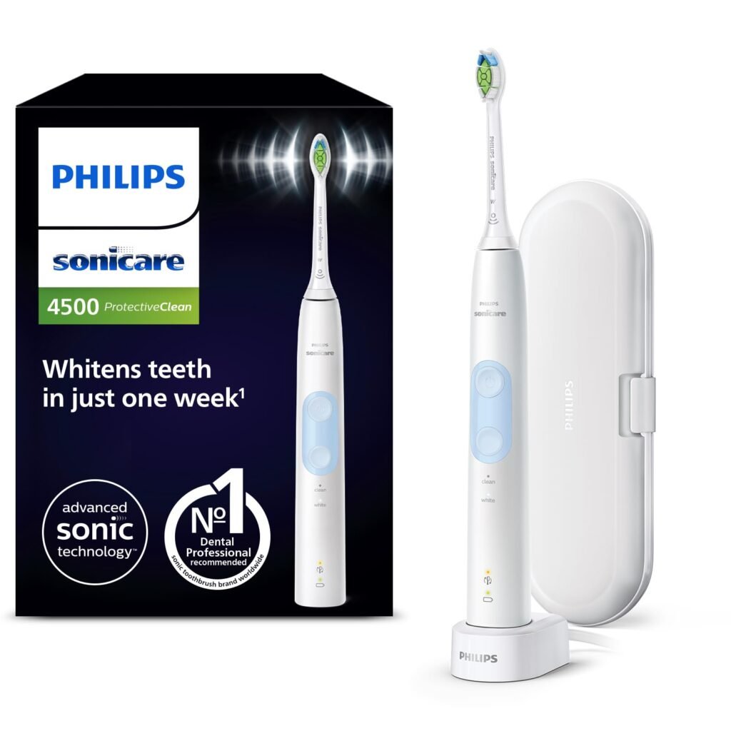 Philips Sonicare ProtectiveClean 4500: El cepillo eléctrico que transforma tu sonrisa diariamente