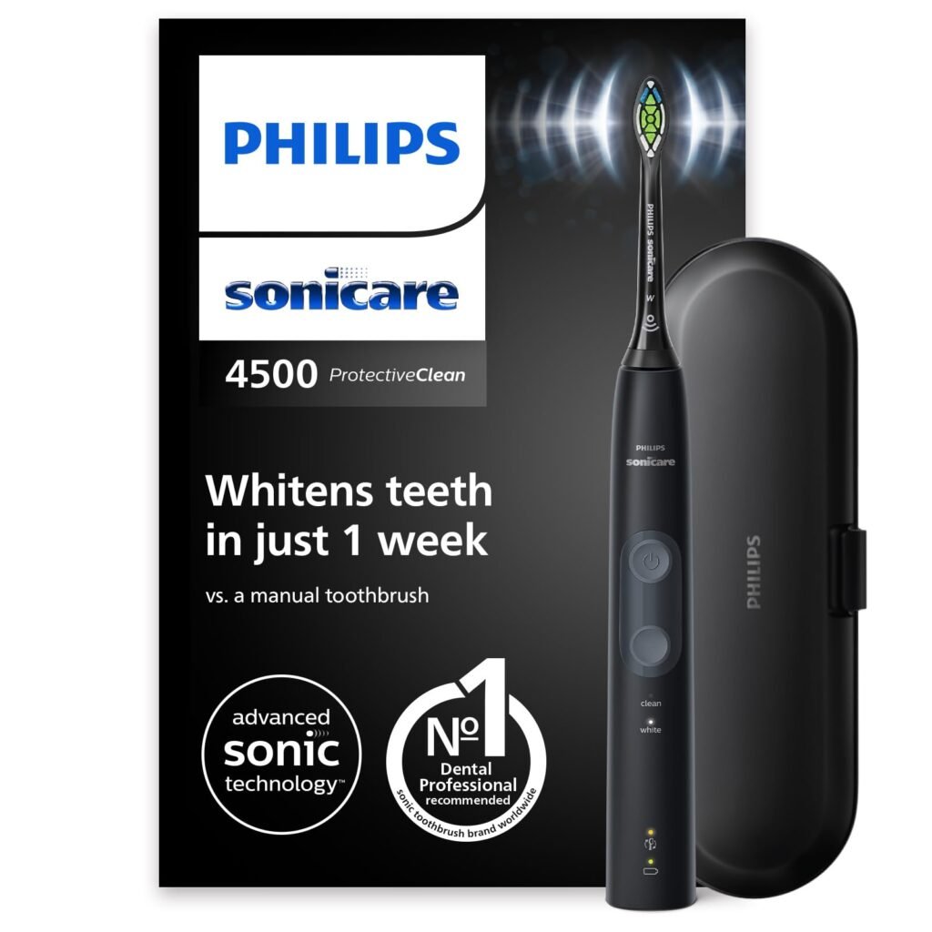 Philips Sonicare ProtectiveClean 4500: La revolución en tu higiene dental con tecnología sónica avanzada