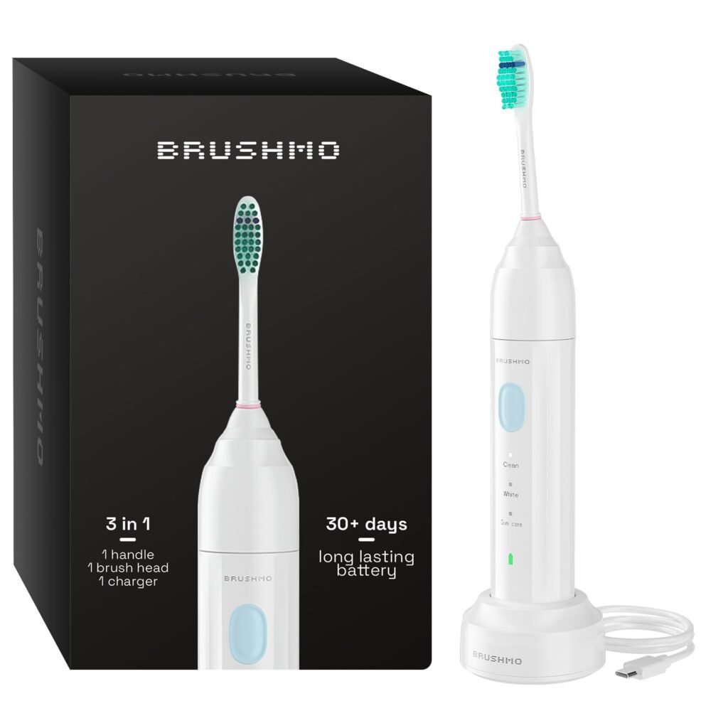 Cepillo de Dientes Eléctrico Sónico Brushmo BM02: Innovación y Eficiencia para Tu Sonrisa Saludable