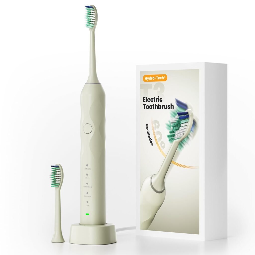 Descubre el Cepillo de Dientes Eléctrico MIEUNUHH Hydro-Tech T3 Blanco para una higiene dental superior