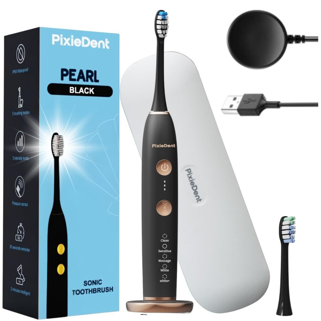 PixieDent Pearl: El Cepillo de Dientes Sónico que Revoluciona tu Higiene Oral y Viajes