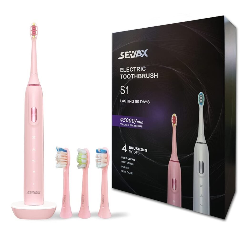 SeiyaX S1: El Cepillo de Dientes Eléctrico Sónico Rosa que Revoluciona tu Higiene Oral