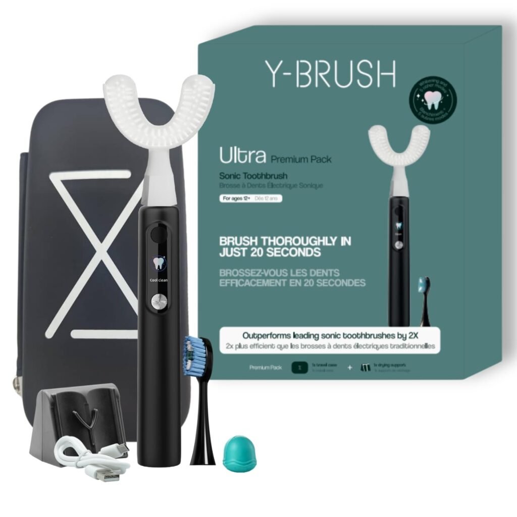 Y-Brush Ultra Pack Premium: Revoluciona tu Higiene Dental con Tecnología Sónica Avanzada